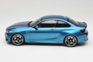 BMW M2 F87 Blue Metallic Minichamps 1:18 155026101 Metal — billede 3 af 6