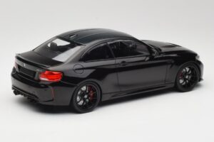 BMW M2 CS F87 Sort Metallic med sorte fælge Minichamps 1:18 155021026 Metal — billede 2 af 6