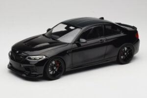 BMW M2 CS F87 Sort Metallic med sorte fælge Minichamps 1:18 155021026 Metal