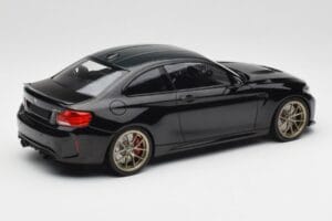 BMW M2 CS F87 Sort Metallic Med Guldfælge Minichamps 1:18 155021021 Metal — billede 2 af 6