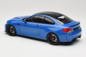 BMW M2 CS F87 Blå Metallic Med Sorte Fælge Minichamps 1:18 155021022 Metal — billede 4 af 6