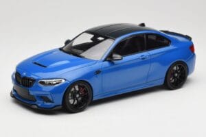 BMW M2 CS F87 Blå Metallic Med Sorte Fælge Minichamps 1:18 155021022 Metal