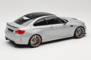 BMW M2 CS F87 Sølv med gyldne fælge Minichamps 1:18 155021028 Metal — billede 2 af 6