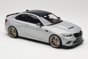BMW M2 CS F87 Sølv med gyldne fælge Minichamps 1:18 155021028 Metal — billede 4 af 6
