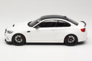 BMW M2 CS F87 Hvid med sorte fælge Minichamps 1:18 155021025 Metal — billede 3 af 6