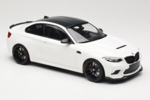BMW M2 CS F87 Hvid med sorte fælge Minichamps 1:18 155021025 Metal — billede 4 af 6