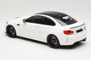BMW M2 CS F87 Hvid med sorte fælge Minichamps 1:18 155021025 Metal — billede 5 af 6