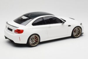 BMW M2 F87 CS Alpine White Guld Fælge Minichamps 1:18 155021020 Metal — billede 2 af 6