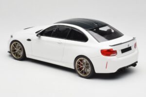 BMW M2 F87 CS Alpine White Guld Fælge Minichamps 1:18 155021020 Metal — billede 5 af 6