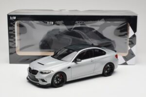 BMW M2 F87 CS Hockenheim Silver Sorte Fælge Minichamps 1:18 155021024 Metal — billede 6 af 6