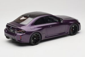 BMW M2 G87 Twilight Purple GT Spirit 1:18 GT946 Resin — billede 2 af 6