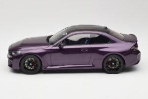 BMW M2 G87 Twilight Purple GT Spirit 1:18 GT946 Resin — billede 3 af 6
