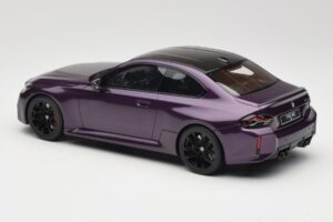 BMW M2 G87 Twilight Purple GT Spirit 1:18 GT946 Resin — billede 5 af 6