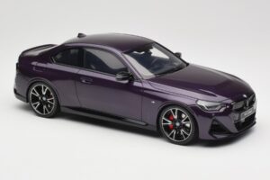 BMW M240i G42 Thundernight Metallic GT Spirit 1:18 GT504 Resin — billede 4 af 6
