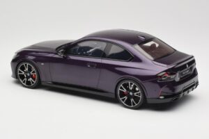 BMW M240i G42 Thundernight Metallic GT Spirit 1:18 GT504 Resin — billede 5 af 6