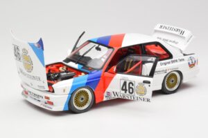 BMW M3 E30 #46 R. Ravaglia / E. Pirro WTCC Calder Park 1987 Minichamps 1:18 180872046-O Metal — billede 2 af 8