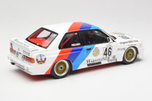 BMW M3 E30 #46 R. Ravaglia / E. Pirro WTCC Calder Park 1987 Minichamps 1:18 180872046-O Metal — billede 3 af 8