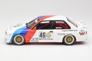 BMW M3 E30 #46 R. Ravaglia / E. Pirro WTCC Calder Park 1987 Minichamps 1:18 180872046-O Metal — billede 4 af 8