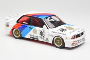BMW M3 E30 #46 R. Ravaglia / E. Pirro WTCC Calder Park 1987 Minichamps 1:18 180872046-O Metal — billede 6 af 8