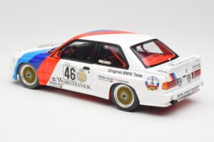 BMW M3 E30 #46 R. Ravaglia / E. Pirro WTCC Calder Park 1987 Minichamps 1:18 180872046-O Metal — billede 7 af 8