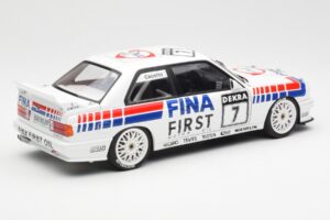 BMW M3 E30 #7 Fina J. Cecotto DTM 1992 AUTOart 1:18 89246 Metal — billede 2 af 7