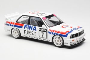 BMW M3 E30 #7 Fina J. Cecotto DTM 1992 AUTOart 1:18 89246 Metal — billede 5 af 7