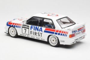 BMW M3 E30 #7 Fina J. Cecotto DTM 1992 AUTOart 1:18 89246 Metal — billede 6 af 7