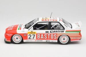 BMW M3 E30 #27 Bigazzi Team S. Soper / A. Hahne 4th Place 24 Hours of Spa 1990 Minichamps 1:18 155902027 Metal — billede 3 af 6