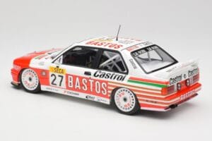 BMW M3 E30 #27 Bigazzi Team S. Soper / A. Hahne 4th Place 24 Hours of Spa 1990 Minichamps 1:18 155902027 Metal — billede 5 af 6