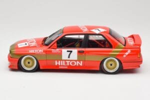 BMW M3 E30 #7 D. Quester 2nd Place Guia Race Macau 1987 Minichamps 1:18 155872007 Metal — billede 3 af 6