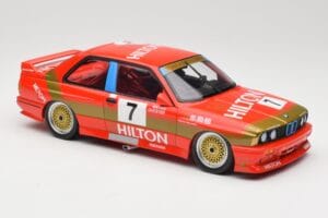 BMW M3 E30 #7 D. Quester 2nd Place Guia Race Macau 1987 Minichamps 1:18 155872007 Metal — billede 4 af 6