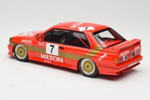 BMW M3 E30 #7 D. Quester 2nd Place Guia Race Macau 1987 Minichamps 1:18 155872007 Metal — billede 5 af 6