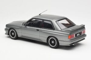 BMW M3 E30 Sport Evolution Cecotto Grå AUTOart 1:18 70567 Metal — billede 7 af 8