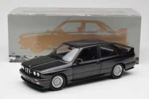 BMW M3 E30 Black Metallic Minichamps 1:18 180020306 Metal — billede 8 af 8