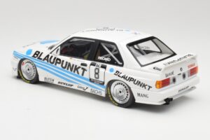 BMW M3 E30 Team Schnitzer #8 O. Manthey DTM 1988 Minichamps 1:18 155882008 Metal — billede 5 af 6