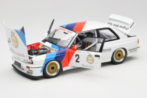 BMW M3 E30 Warsteiner #2 E. van de Poele DTM Champion 1987 Minichamps 1:18 80430396026-O1 Metal — billede 2 af 9