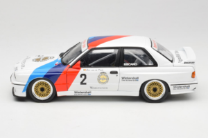 BMW M3 E30 Warsteiner #2 E. van de Poele DTM Champion 1987 Minichamps 1:18 80430396026-O1 Metal — billede 4 af 9