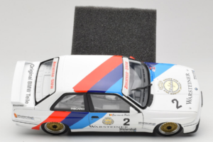 BMW M3 E30 Warsteiner #2 E. van de Poele DTM Champion 1987 Minichamps 1:18 80430396026-O1 Metal — billede 8 af 9
