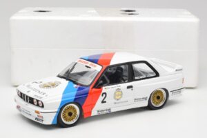 BMW M3 E30 #2 Warsteiner E. van de Poele DTM Champion 1987 Minichamps 1:18 80430396026-O Metal — billede 8 af 8