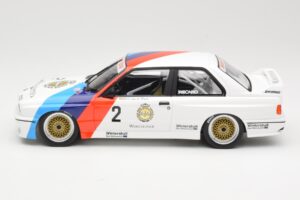 BMW M3 E30 Zackspeed #2 E. van de Poele Champion DTM 1987 Minichamps 1:18 155872002 Metal — billede 3 af 6