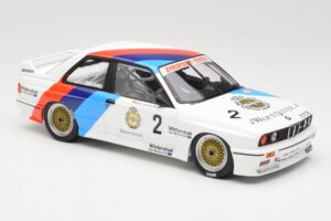 BMW M3 E30 Zackspeed #2 E. van de Poele Champion DTM 1987 Minichamps 1:18 155872002 Metal — billede 4 af 6
