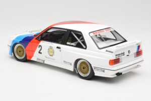 BMW M3 E30 Zackspeed #2 E. van de Poele Champion DTM 1987 Minichamps 1:18 155872002 Metal — billede 5 af 6