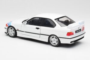 BMW M3 E36 Lightweight Hvid Solido 1:18 S1803903 Metal — billede 7 af 8