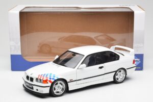 BMW M3 E36 Lightweight Hvid Solido 1:18 S1803903 Metal — billede 8 af 8