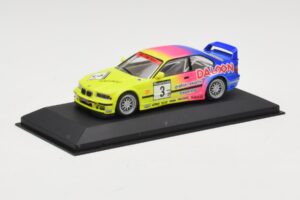 BMW M3 E36 GTR #3 K. Nissen DTM Zolder 1993 Minichamps 1:43 430932381 Metal — billede 2 af 4