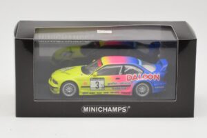 BMW M3 E36 GTR #3 K. Nissen DTM Zolder 1993 Minichamps 1:43 430932381 Metal — billede 4 af 4