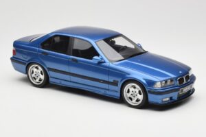 BMW M3 E36 Sedan Blå Otto 1:18 OT1082 Resin — billede 4 af 6
