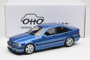 BMW M3 E36 Sedan Blå Otto 1:18 OT1082 Resin — billede 6 af 6