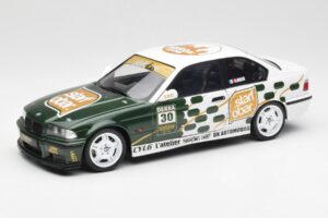 BMW M3 E36 Strafo Tic Tac Hvid Solido 1:18 S1803906 Metal