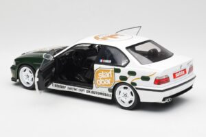 BMW M3 E36 Strafo Tic Tac Hvid Solido 1:18 S1803906 Metal — billede 5 af 8